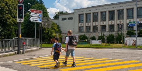 Der Schulweg gehört den Kindern